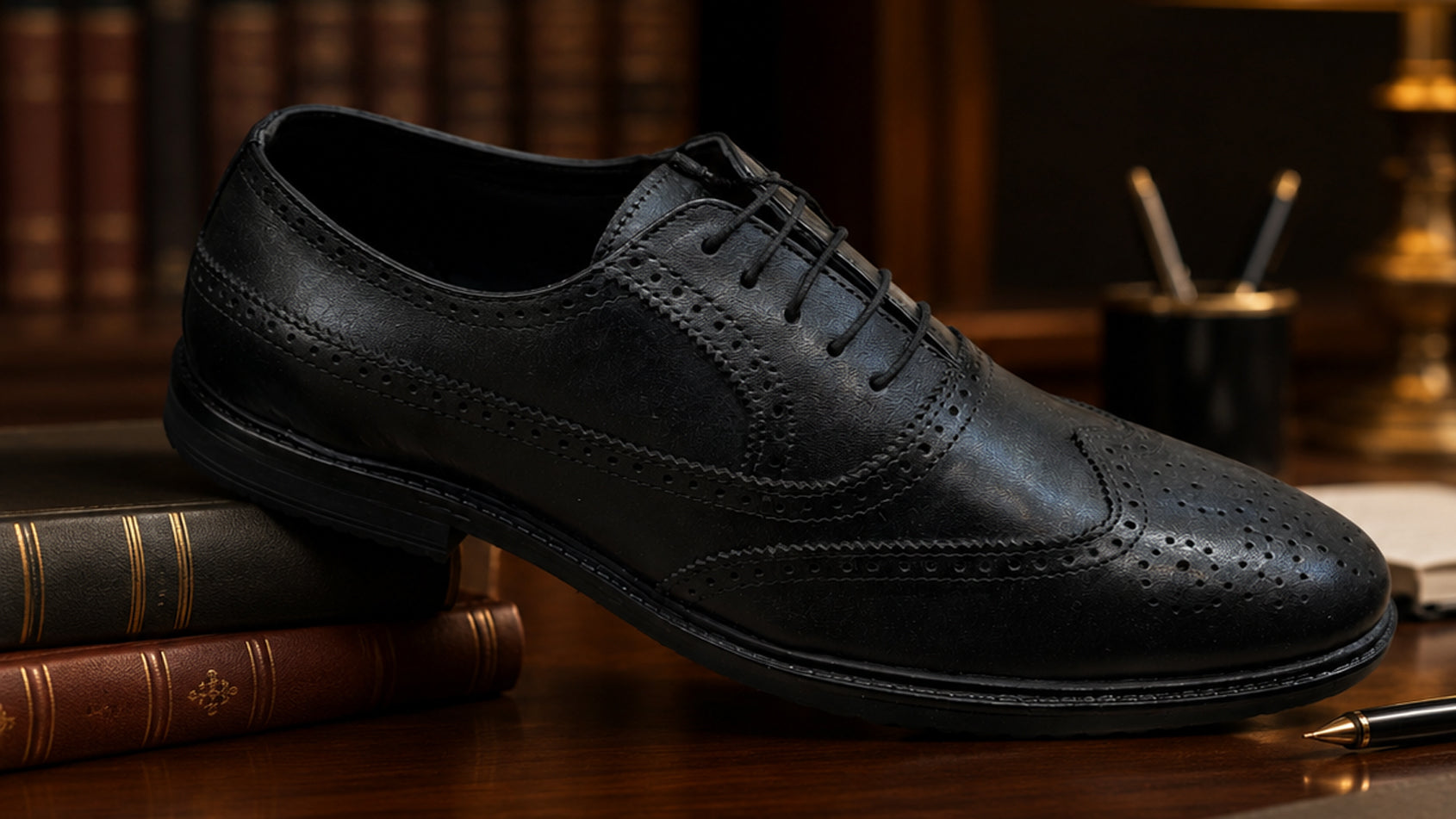 Premium Brogue Style Formal Shoes