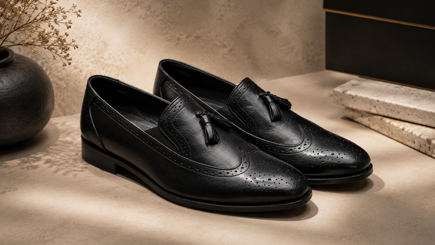 Brogue Tassel Loafer