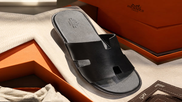 Noir Luxe Comfort Slides
